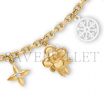 LOUIS VUITTON VIVIENNE ICE SKATE CHAIN BAG CHARM M01440